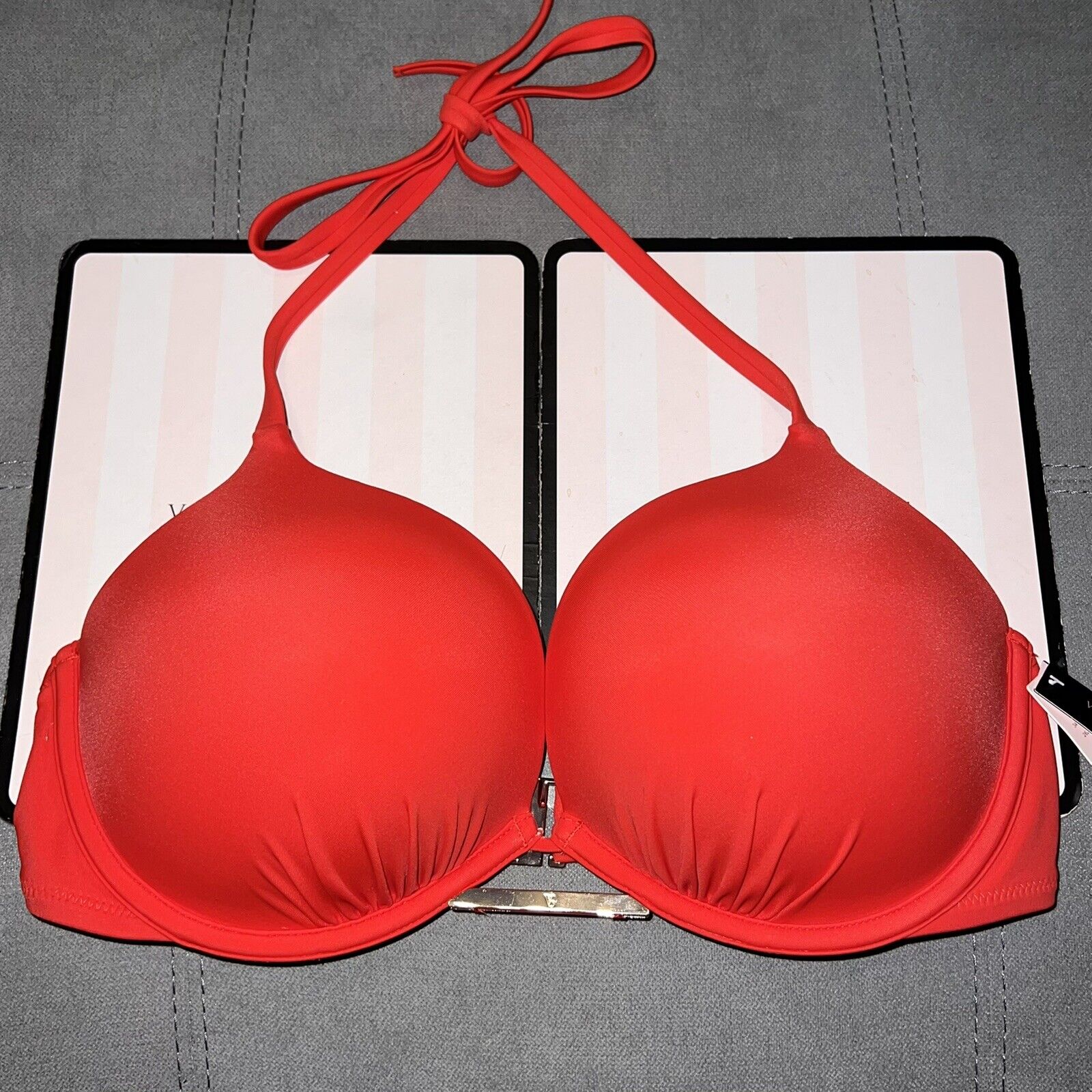 Onvervangbaar Lima Uitbreiding Victoria's Secret 38C Bombshell Miraculous Plunge Bikini Add 2 Cup Size  Push Up | eBay