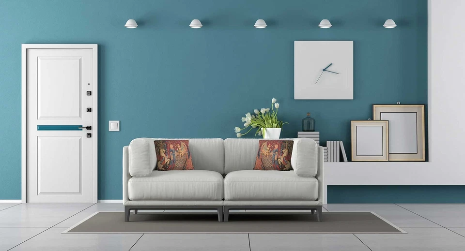 Medieval Hearing Lady Unicorn European Cushion Cover Home Decor Pillow 18x18 in - Image 3 of 4