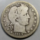 1913 Barber Quarter