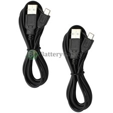 2 NEW USB 6FT Micro Cable for Samsung Galaxy S4 S5 S6 Mini Active Note 1 2 3 4 5