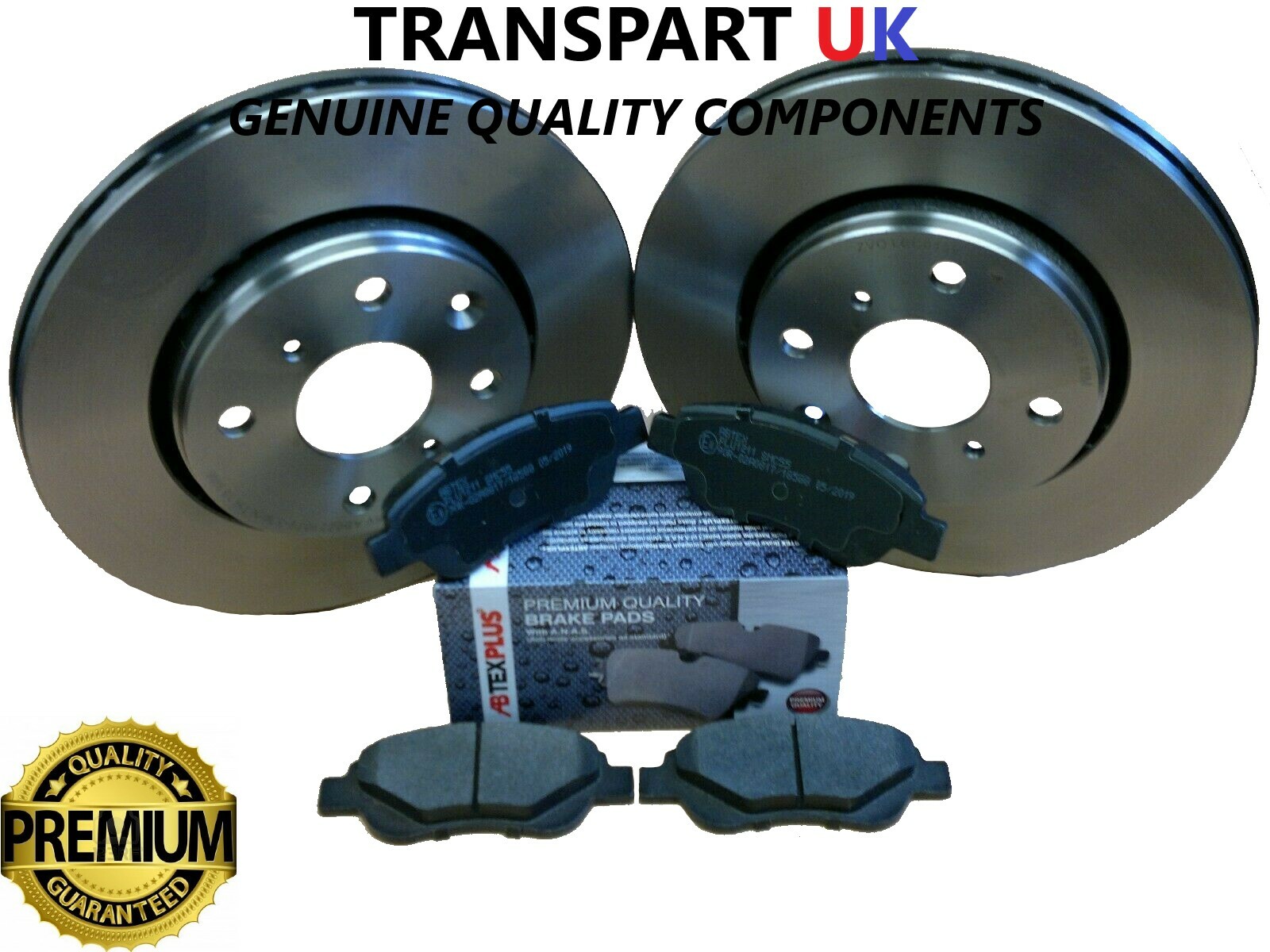 *CITROEN C1 PEUGEOT 107 108 TOYOTA AYGO FRONT BRAKE DISCS AND PADS