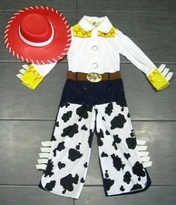Disfraz de Vaquera DISNEY TOY STORY JESSIE con Sombrero de Vaquero Rojo NIÑO PEQUEÑO 4-6 EX