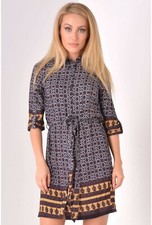BNWT AX PARIS ASHLEY PRINTED SHIRT DRESS 8UK