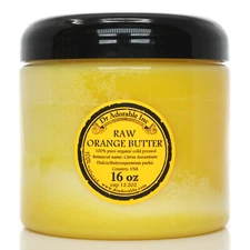 PURE ORANGE BUTTER ORGANIC FRESH COLD PRESSED NATURAL BEST 2 OZ UP TO 12 LB