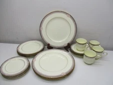 Noritake Stanford Court 9748 Bone China Shell 5pc Setting Service For 4 (20pcs)
