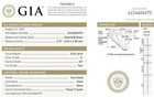 GIA loose certified .63ct SI1 G round Natural brilliant diamond estate vintage — photo 7