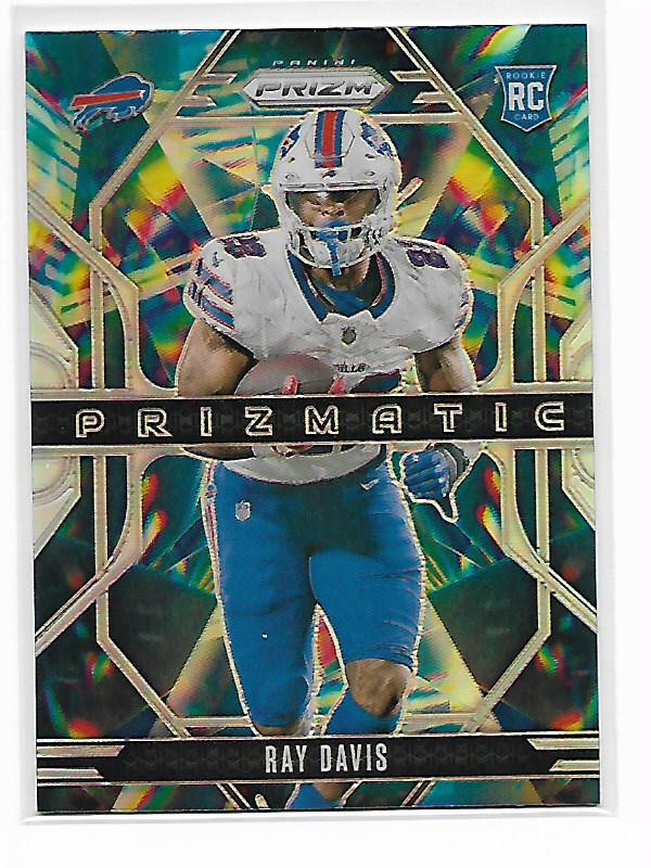 2024 Panini Prizm RAY DAVIS Prizmatic SILVER HOLO RC Bills MAFIA!!!