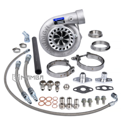 Ball Bearing Turbo For TOYOTA 1JZ 2JZ 4'' .70 Bullet GTX3584R .86 V-Band In Out