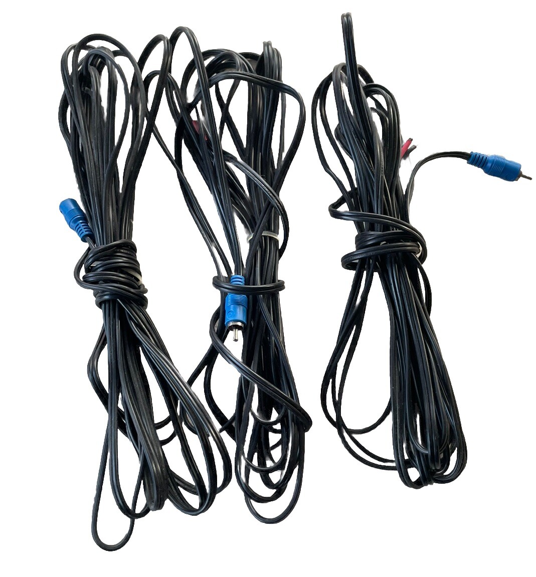 3 X Genuine Bose Lifestyle Acoustimass Cables Black 3 X 20 FT Rca