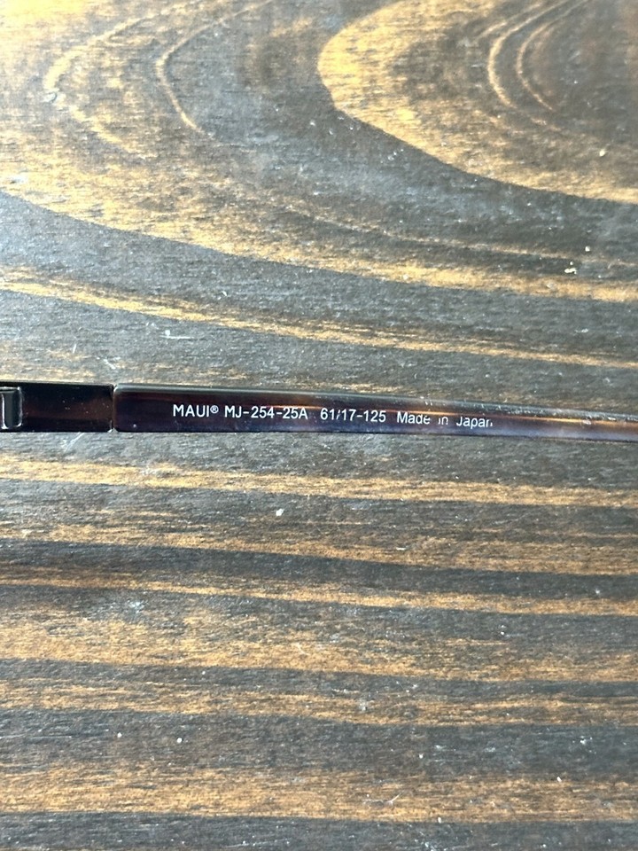 Maui Jim Driftwood MJ25425A Men's Havana Brown Metal Sunglasses Frame