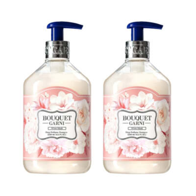 Bouquet Garni White Musk Deep Perfume Shampoo 500ml*2Pcs - FREE SHIPPING