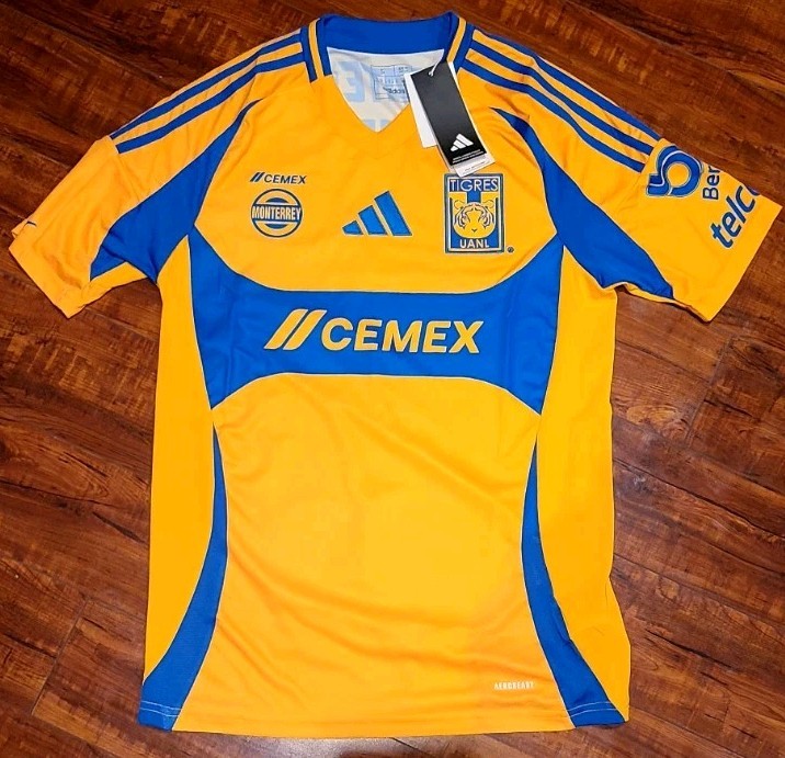 Adidas Tigres UANL Home Soccer Jersey Men's Shirt NWT IN4280