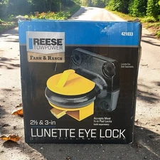 Reese Towpower Lunette Eye Lock 2-1/2  to 3 Inch Diameter Rings New