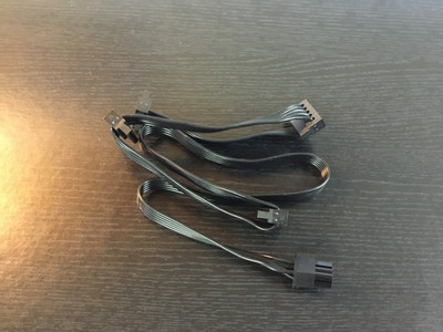Corsair RM850 RM1000 PCI-E 6Pin Male to 4 SATA Power Supply Cable