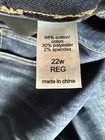 Maurices Everflex High Rise Stretch Jeans Size 22 Regular — photo 4