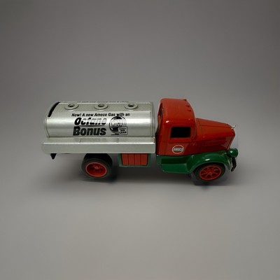 1935 AMACO OCTANE BONUS MACK LJ TANKER Die-Cast scale model coin bank