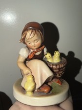 Goebel Hummel Figurine TMK 3 #57/0 Chick Girl...
