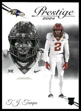 2024 Panini Prestige #332 T.J. Tampa RC Rookie Baltimore Ravens