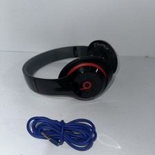 Beats By Dr. Dre Studio 2.0 Wired On-Ear headphones B0500 -Black  Red Read 