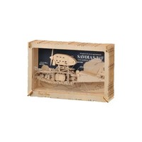 107097 Studio Ghibli Porco Rosso Savoia Wood Style Papier Theater