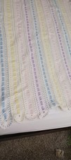 Handmade Crochet Crib Baby Blanket