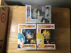 Funko Pop Metal Gear Rising Raiden Armor #1233 + 2 Dragonball Pops