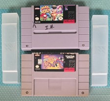 Nickelodeon Aaahh!!! Real Monsters & Chuck Rock Bundle (Super Nintendo, SNES)