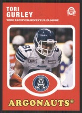 2016 Upper Deck CFL O-Pee-Chee #41 Tori Gurley Toronto Argonauts TW1059