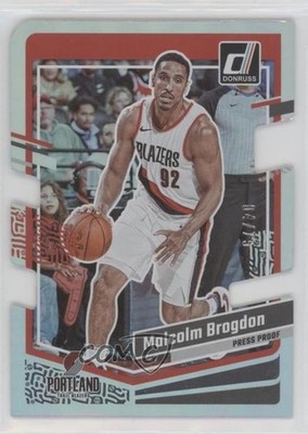 2023-24 Panini Donruss Silver Press Proof Die-Cut 4/75 Malcolm Brogdon #17 15qg
