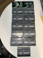 13 Fuji Hi8 MP P6-120 Video Cassette Tapes Extraslim 8mm NEW Sealed  Unused