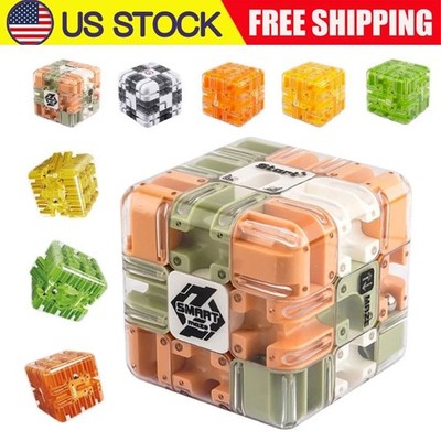 3d maze cube creative toy logical antistress