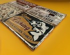 Lot of 4 Funny Fishing Metal Signs Rustic Decor Gone Fishing Humor — photo 3