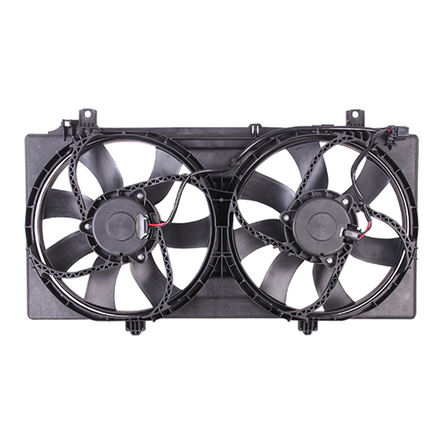 Dual Radiator and Condenser Fan Assembly For 2010-2011 Chevrolet Camaro