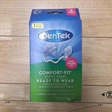 DenTek Nightguards, Comfort-Fit, Twin Pack - 2 nightguards, Sealed Brand New