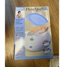 HoMedics ParaSpa Plus Paraffin Bath 16 oz White/Blue 125 F LED PAR-70