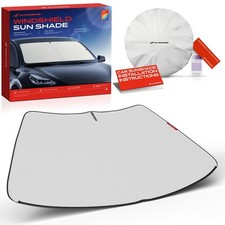 A-premium Front Windshield Car Window Sun Shade Blackout For Chevy Tahoe 21-25 A-premium Front Windshield Car Window Sun Shade Blackout For Chevy Tahoe 21-25