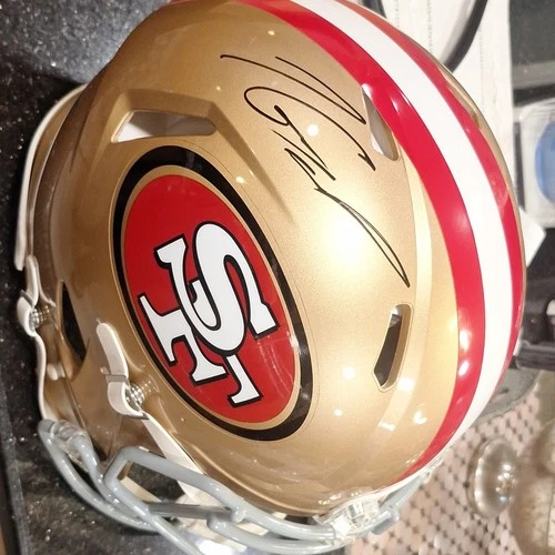 San Francisco 49ers jimmy g Signed Football Helmet full size  Authentic