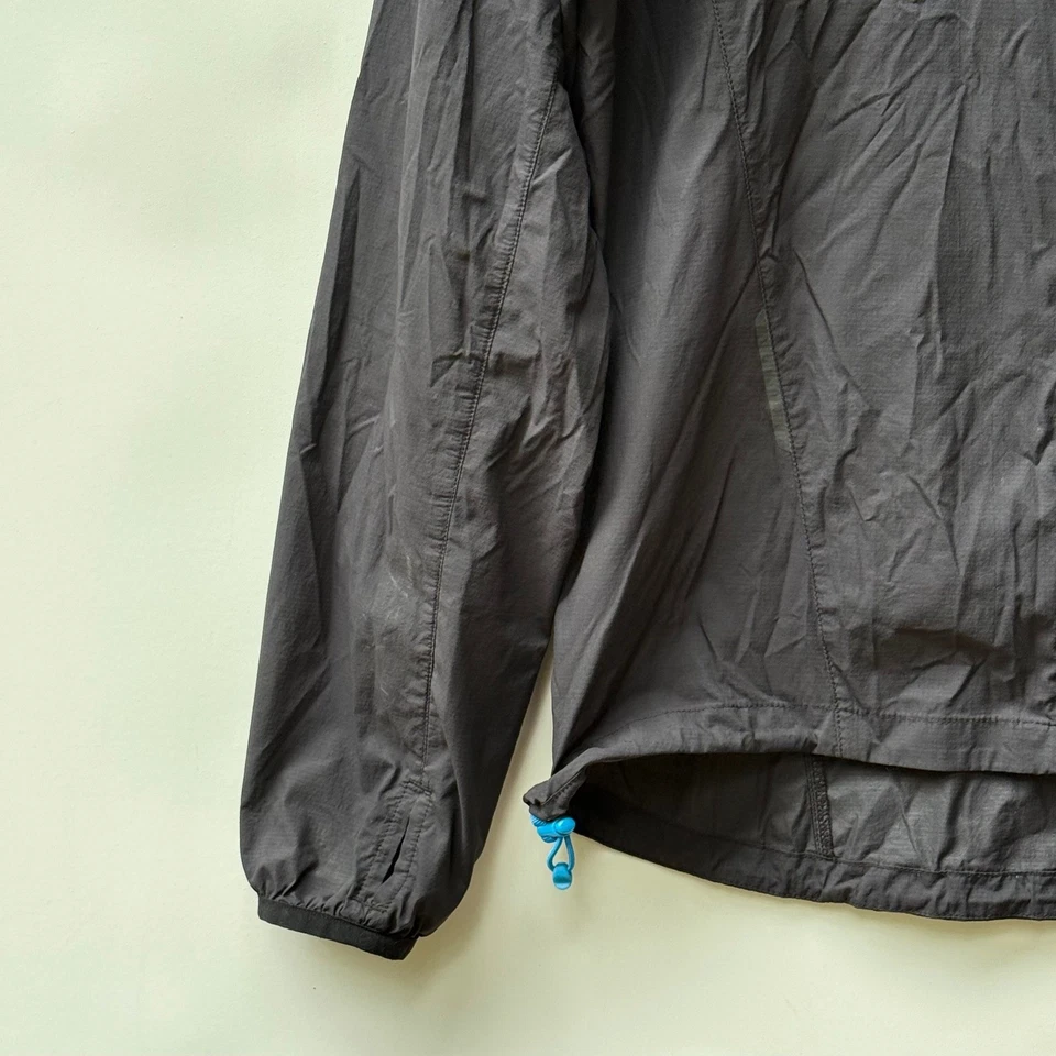 Montane VIA Mens Small Black Blue Zip Trail Running Athletic Windbreaker Jacket - Image 3 of 4