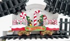 NEW BRIGHT SANTALAND MUSICAL HOLIDAY ANIMATED TRAIN SET #181 ORIGINAL BOX SHARP — photo 6
