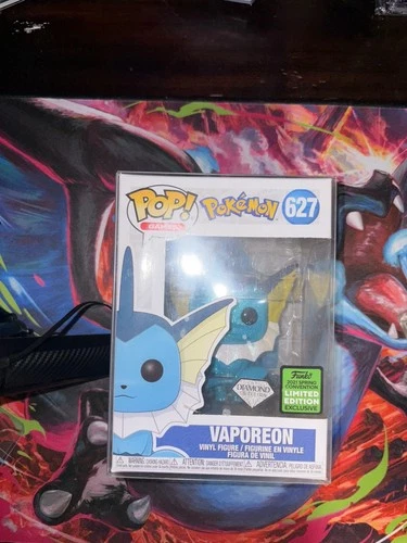 Funko Pop! Vinyl: Pokémon - Vaporeon (Diamond Glitter) - Barnes and Noble...