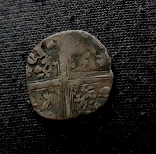 MONNAIE FEODALE: RARE DENIER A DETERMINER - Photo 2/2