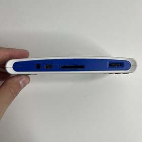 Sega Genesis Ultimate Portable Game Player White And Blue For Parts & Repair