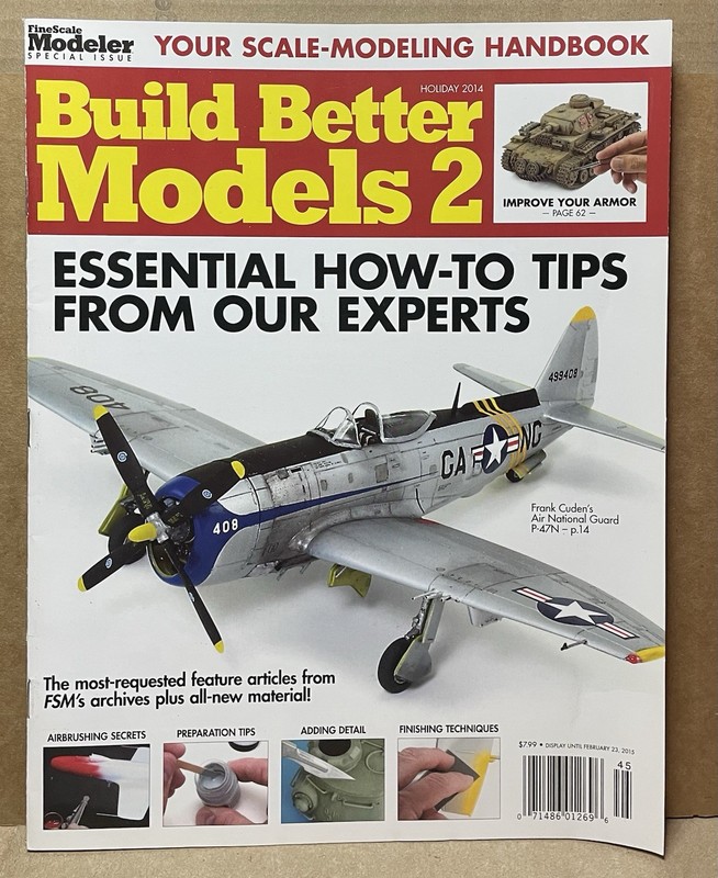 Fine Scale Modeler Build Better Models 2 Magazine Holiday 2014