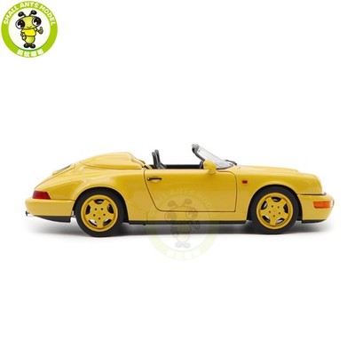 1/18 Porsche 911 Speedster NOREV 187130 Speed Yellow Diecast Model