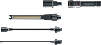 LEDLENSER 502136 Arbeitsleuchten-Set Worker's Friend 250 - 500 lm Li-Ion 130 m s