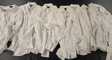 Jos A Bank Traveler Collection Tailored Fit Dress Shirt Mens 15 1/2 33 LOT OF 7 
