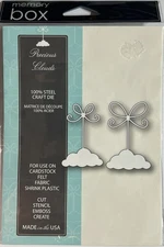 Memory Box Precious Clouds Cutting Die – Scrapbooking Cardmaking Craft Tool