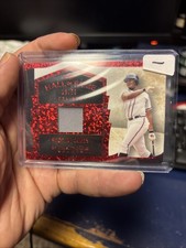2022 Leaf In The Game Used Sports Caliber Andruw Jones #HC-03 Red Pattern /50 