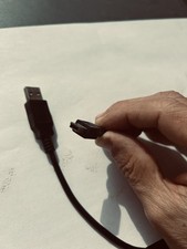 USB A to Mini USB Cable Black Camera / GPS / External Drive Lead