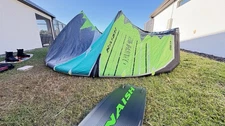 Naish Dash 12 Meter  Kitesurfing Kite- Flawless Crispy -Gorgeous Green